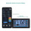 100A Bluetooth Coulometer Tester kapacity batérie Ampérmeter Voltmeter 3