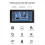 100A Bluetooth Coulometer Tester kapacity batérie Ampérmeter Voltmeter 4