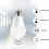 4 stk. E27 LED-bevægelsessensorpære LED-lampe PIR-sensorlys 9W 6