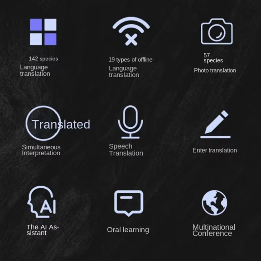 Smart Ai Voice Translator Online Real Time 142 Language Translation 4711633260841
