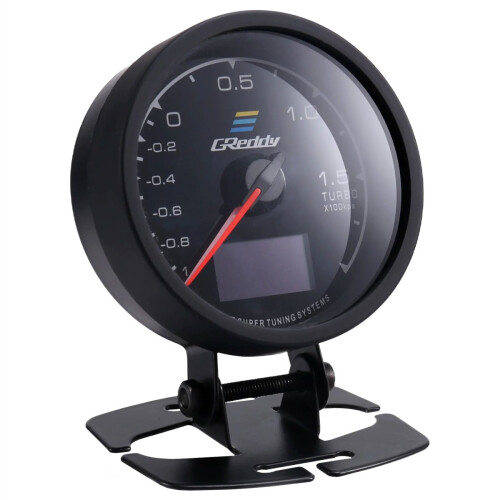LCD Digital Display Auto Gauge Automobil Turbine Meter 2