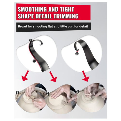 Instrumente versatile pentru tăierea ceramicii, instrument ascuțit pentru olar 2
