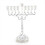 Candle Holder Elegant and High-End Table Decoration,Silver 1