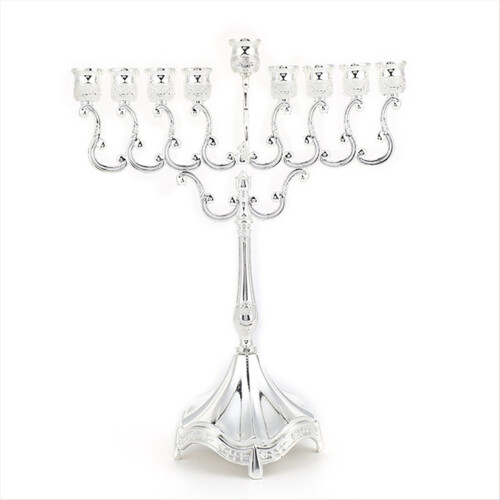 Candle Holder Elegant and High-End Table Decoration,Silver