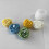 3 PCS Flower Aromatherapy Candle Silicone Mold Rose Making Tools 2