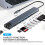 10-i-1 USB-C-dockingstation USB-hub Type-C-splitter 4