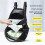 Stroller Bag Stroller Hanging Bag Kids Portable Multi Function Large Capacity Multi Pocket Zoned Storage Black 4