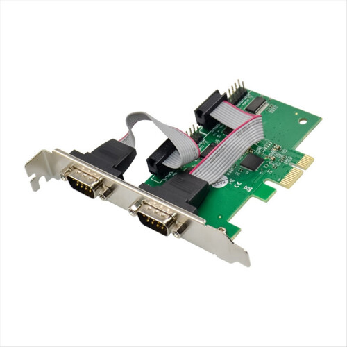 Κάρτα επέκτασης ST318 PCIe X1 AX99100 4S DB-9 ακίδων Θύρα RS232 COM1 1