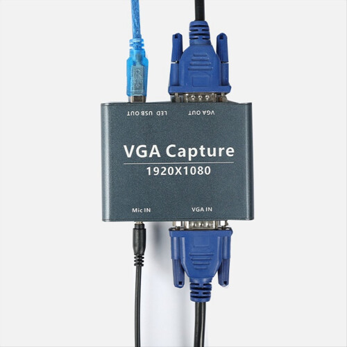 Είσοδος VGA σε USB Capture 1080P VGA και έξοδος USB για σύστημα Linux