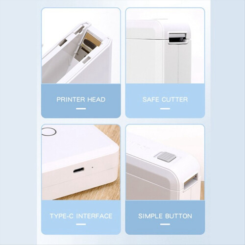 D110 Thermische Printer Bluetooth Barcode Label Maker voor Kantoor 2
