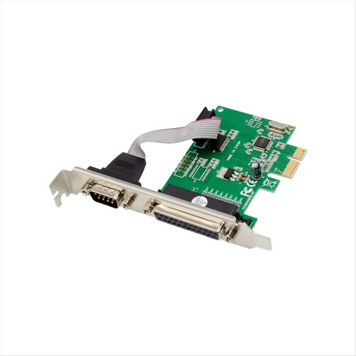 Κάρτα επέκτασης τελικού ελέγχου ST39 PCIe X1 CH382L 1S1P RS232+LTP1