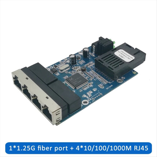 Fiber Ethernet-svitsj-mediakonverter 1