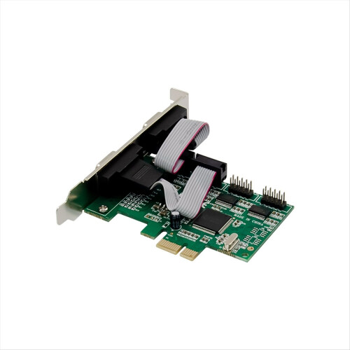 Κάρτα επέκτασης θύρας COM RS232 ST310 PCIe X1 CH384L 4S DB-9 ακίδων 1
