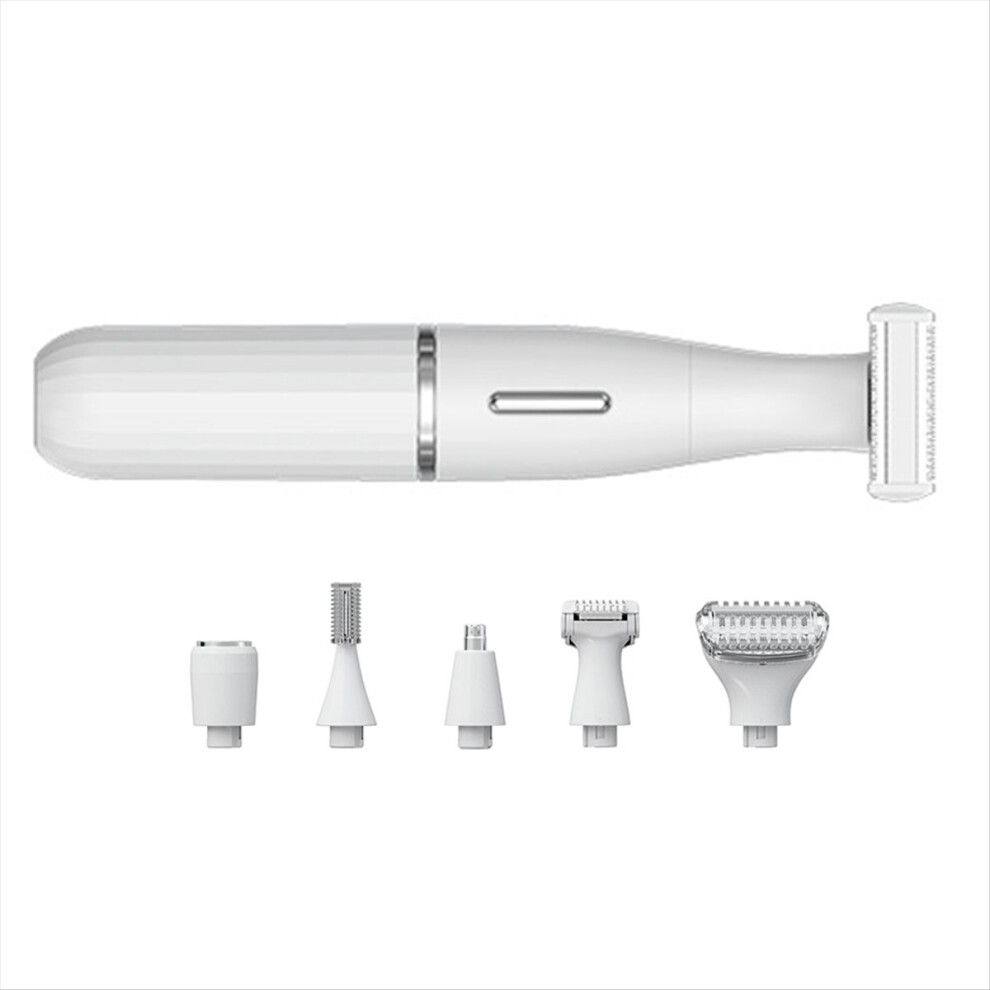 Peach 6 In 1 Intimate Area Shaver, Bikini Line, Sensitive Shaving Balls