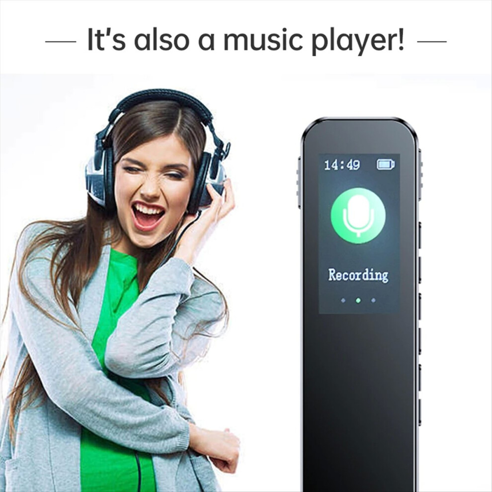 64GB Digital Voice Recorder Noise Reduction Record Payback MP3 Player-image-OPC-PMD7QNC-NEW