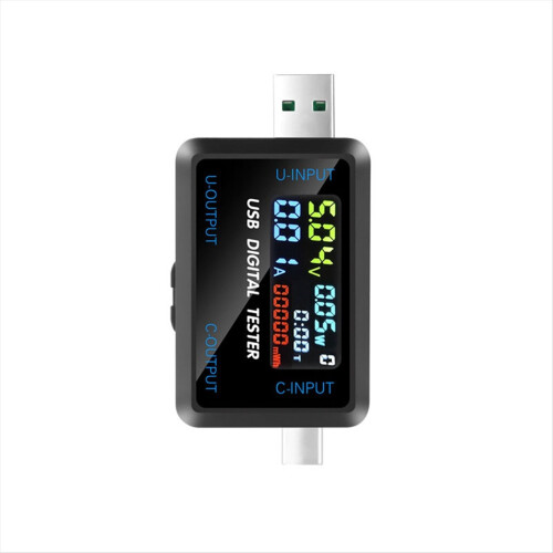 USB Type-C Tester DC Digital Voltmeter Amperimetro Ammeter Detector 1