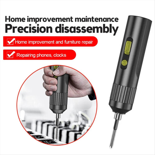 Cordless Electric Screwdriver Kit Power Screwdriver Tool Set with Bit 1