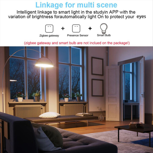 Tuya Zigbee 24G Millimetervågs Närvarodetektor Smart Hem 1