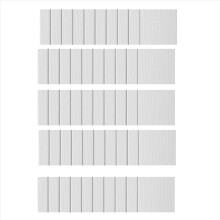 50 stk. magnetisk malerlerretspanel 3x3 tommer for maling av fliser