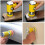 Mini lixadeira pneumática de 2/3 polegadas, polidora pneumática, kit com 80 folhas de lixa B 2