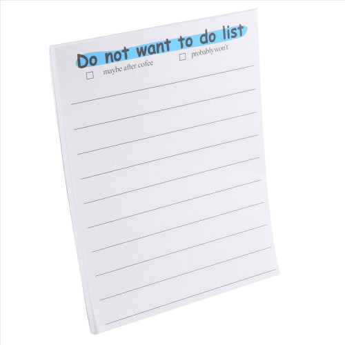 Sjov Sticky Note, to-do-liste notesblok, sjovt brevpapir, B 2