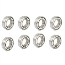 Rodamiento de bolas radial de ranura profunda en miniatura de metal 6902Z de 15 x 28 x 7 mm