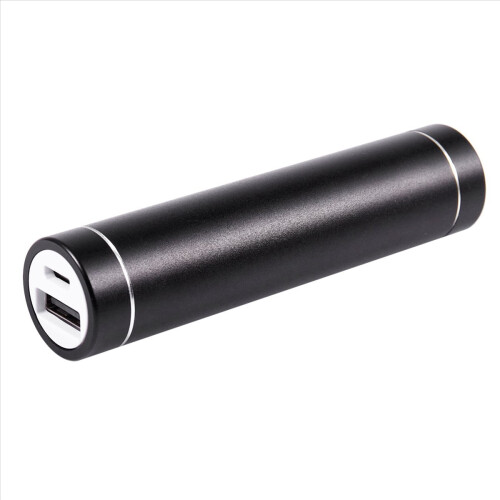 Φορητό εξωτερικό κουτί τροφοδοσίας USB 2600mAh με μπαταρία για κινητά, μαύρο 1