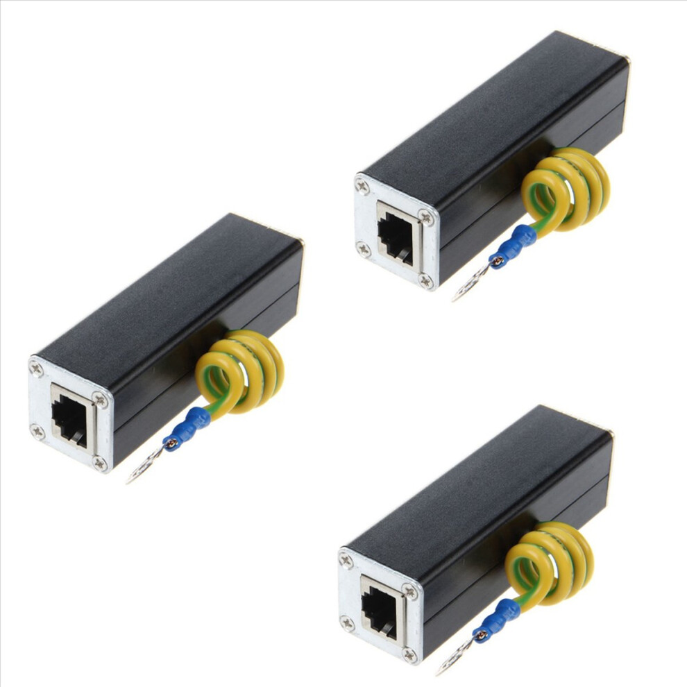 Semoic Rj45 Plug Ethernet Network Surge Arrester 100Mhz 4713192203352