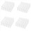 25 Strips Empty Paint Pots Strips Mini Clear Storage for Classrooms 1