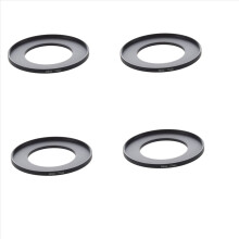 Kameralinsefilter Step Up Ring 49mm-77mm Adapter Sort