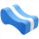 Foam Pull Buoy Eva Kick Legs Board Kids Adults Pool-Blue+White 2