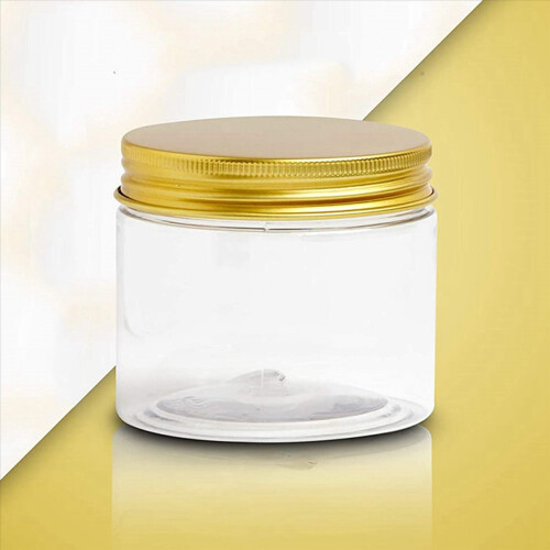 6 bucăți borcan de plastic cu capac, borcan transparent cu capac, borcan de plastic 2
