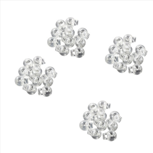 Plastic Toggle Spring Stop Single Hole String Cord Locks 10 Pcs