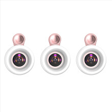Anneau lumineux LED pour téléphone portable, éclairage de remplissage pour selfie, or rose