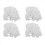 500 Pcs Reusable Pvc Plant Tag Tree Fruit Seedling Plastic Label 2