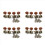 2R2L Ukulele Locking String Tuner Gitaar Stempen 1