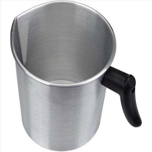 Olla para verter velas, construcción de aluminio. 2