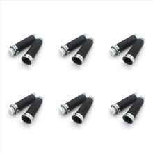 25mm Handle Grip Handlebar Grip Rubber Gel Sleeve for Steed400