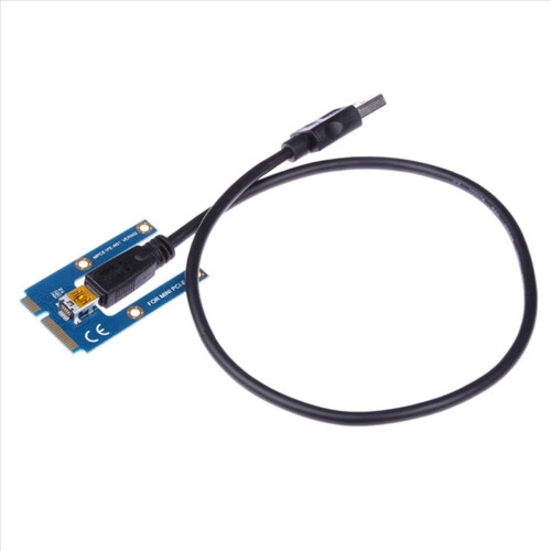 Mini PCIe til PCI Express 16X riser til eksternt grafikkort til bærbar computer 2