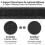 6 stk. filter til T1 tørketrommel 9164761 reservedel 5