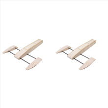 RC speedbåd træ sponson outrigger, enkelt model