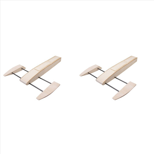 RC speedbåd træ sponson outrigger, enkelt model