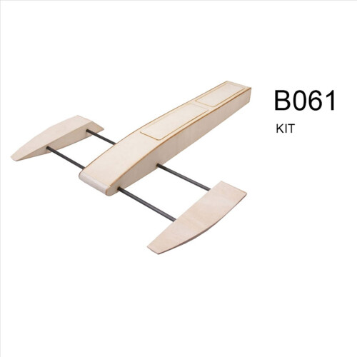 RC speedbåd træ sponson outrigger, enkelt model 2