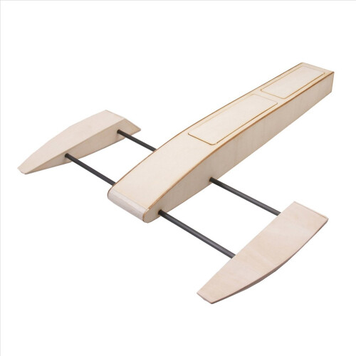 RC speedbåd træ sponson outrigger, enkelt model 1