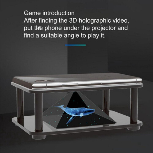 3D holografisk projektion DIY børneundervisningslegetøj 2