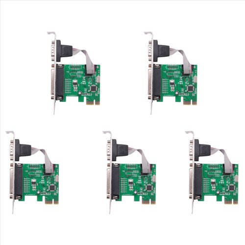 RS232-232 seriel port COM & DB25 printer parallelport
