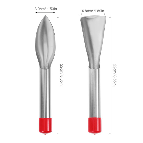 2 Unidades Azadón Multiusos Inoxidable Para Y Plantar 2