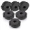 6 stk. plast cymbalmuttere, cymbalmutter 2