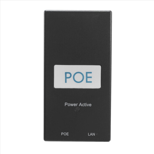 Desktop-POE-Strominjektor-Ethernet-Adapter 24 V 0,5 A 1