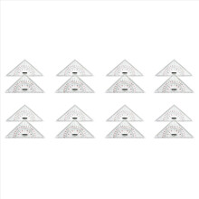 Régua triangular para desenho de cartas náuticas Régua triangular de 300 mm